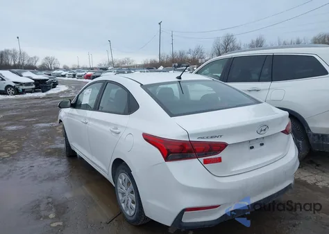 2020 Hyundai Accent Se z USA, uszkodzony, nr VIN 3KPC24A65LE119529